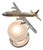 Vintage Eichholtz Airplane Lamp, 1990s For Sale