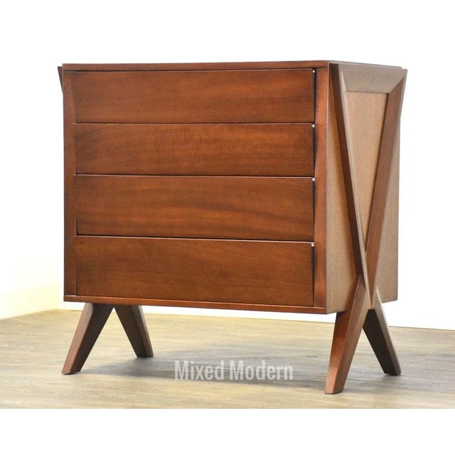 Mid Century Mahogany Dresser For Sale - Image 10 of 10