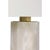 The balanced geometry of a hexagon, extended into a modern column light. Our Gear alabaster table lamp sophisticated...