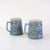 1970s Vintage Dry Botanical Blue Mugs, 1970s, Set of 2 For Sale - Image 5 of 16