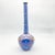 Handmade Ceramic “Topuz” Vase (35cm) Round Mace Body with Long Golden Horn Neck – Unique Mixed Pattern Decor For Sale - Image 4 of 6