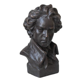 Mid-Century Beethoven Bust For Sale