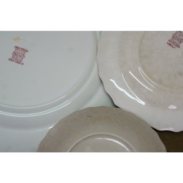 1920s Victorian Copeland Spode Polychrome Transferware Dinner Service for 8 - 74 PCS For Sale - Image 13 of 18