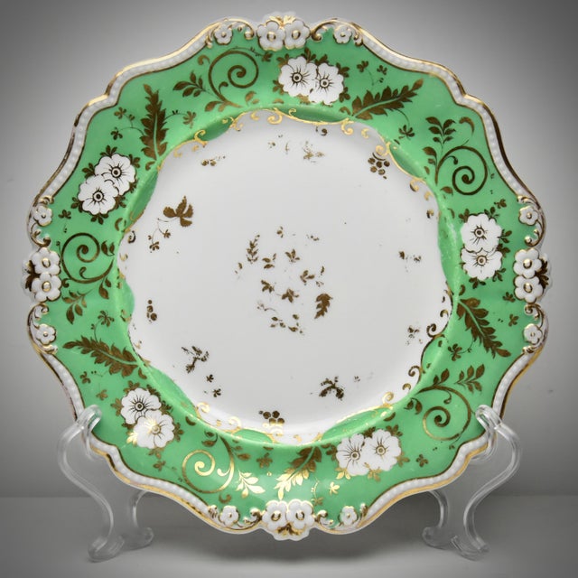 Mid 19th Century 19th Century Victorian Coalport English Porcelain Dessert Set For Sale - Image 5 of 8