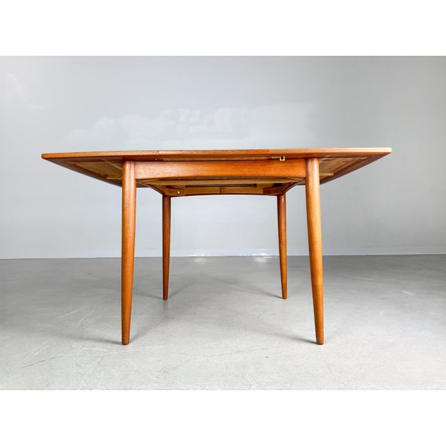 Mid-Century Dining Table in Teak from Carlsson & Co., 1950s For Sale - Image 6 of 10