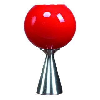 Space Age Table Lamp in Aluminum from Erco For Sale