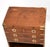 Wood Vintage Military Campaign Bedside Cabinets in Yew Wood, 1930, Set of 2 For Sale - Image 7 of 11
