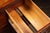 Brown Antique Oak Filing Cabinet With Internal Pusher Rod System For Sale - Image 8 of 9