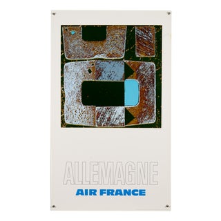 Air France Germany Travel Poster by Raymond Pagès, 1971 For Sale