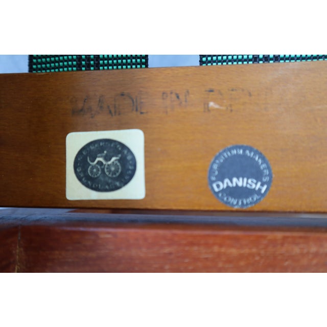 Armchair by I. Wikkelso for Niels Eilersen, Denmark, 1960s For Sale - Image 11 of 15