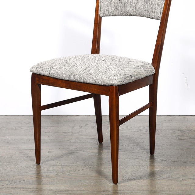 Set of 4 Paul McCobb Mid-Century Sculptural Walnut Dining Chairs by Directional For Sale - Image 13 of 15
