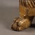 Italian Golden Wooden Torchlight For Sale - Image 9 of 12