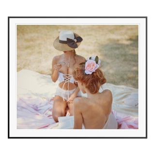 Dasha and Mari 'Breakfast in Nature' Limited Edition Print Framed in Black For Sale