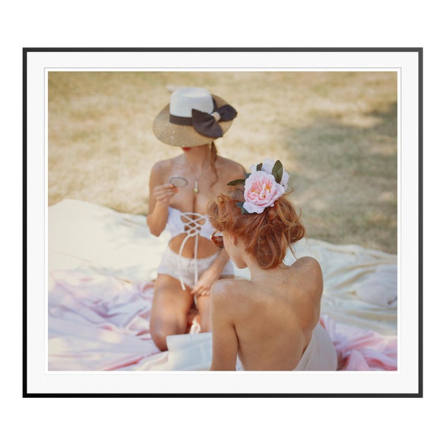 Dasha and Mari 'Breakfast in Nature' Limited Edition Print Framed in Black For Sale