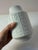 A dynamic relief object: This white vase by Winterling Bavaria captivates with its graphic design and modern architectural...