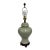 VIntage Chinese Ginger Jar Celadon Ceramic Table Lamp For Sale