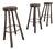 Bar Stools in Oak, 1970s, Set of 3 For Sale