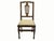 Antique Blonde Walnut Chairs, Set of 4 For Sale - Image 3 of 5