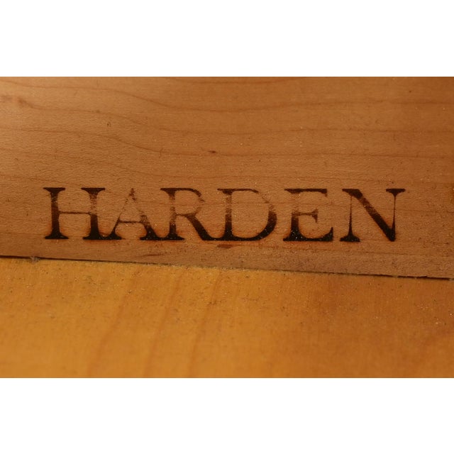 Harden Georgian Solid Cherry Wood Four-Drawer Nightstand or Bachelor Chest For Sale - Image 10 of 15