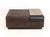 Lumifer "Obi" Suede Upholstered Ottoman For Sale - Image 4 of 7