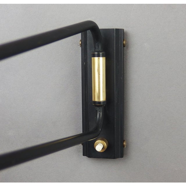 Wall Lamp attributed to René Mathieu for Lunel, 1950s For Sale - Image 11 of 14