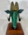 Mid Century Brass & Verdigris Patina Ram Bust - La Barge / Marbro Style For Sale - Image 9 of 11