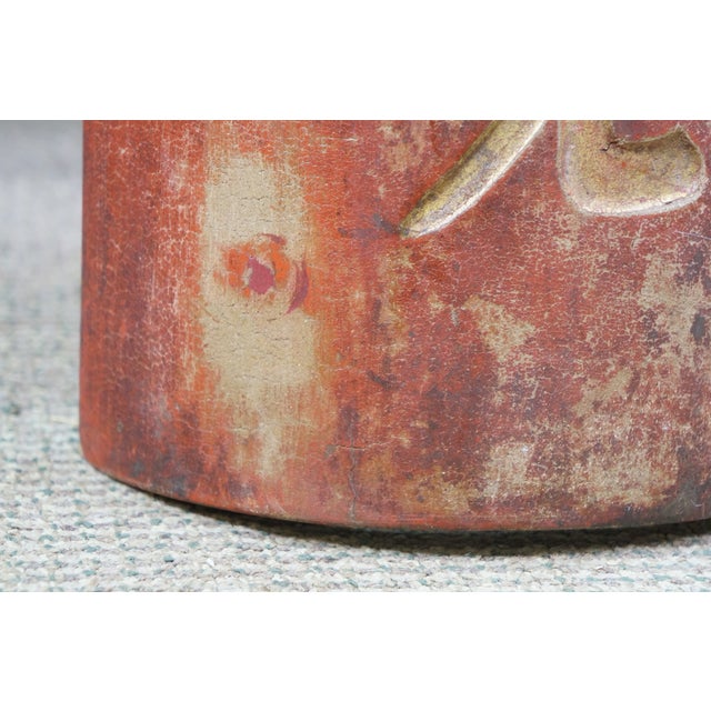 Antique Qing Dynasty Chinese Character Blessing Couplet Poem Panels Plaques 53" For Sale - Image 13 of 17