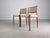 Set of Model 80 Chairs in Teak by Niels O. Moller for JL Møbelfabrik For Sale - Image 4 of 9