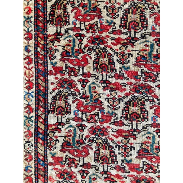 Antique Malayer Runner Rug, 1890s For Sale - Image 12 of 17