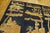 Textile 1920s Black Ground With Landscape of Chinese Culture Antique Peking Rug For Sale - Image 7 of 8