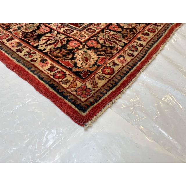 Antique Persian Sarouk , 6' X 9' For Sale In New York - Image 6 of 6