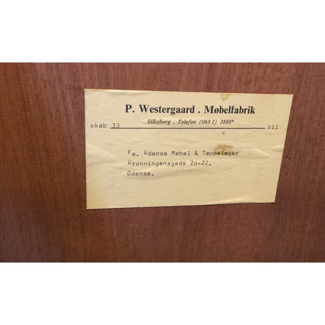 Sideboard in Teak with Bar and Sliding Doors from P. Westergaard Mobelfabrik, 1960s For Sale - Image 6 of 16