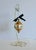Waterford 1998 Nostalgic Collection Golden Diamond Cut Top Ornament W/ Box. Also comes with the original paperwork and...