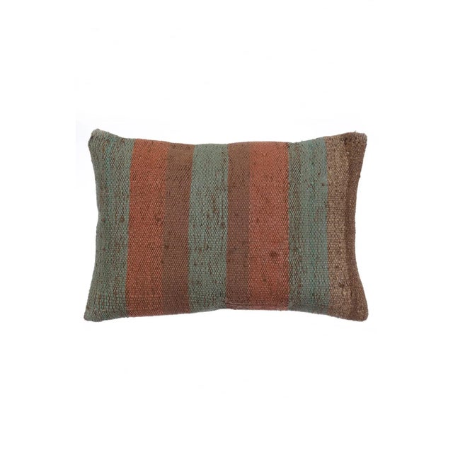 Striped Kilim Pillow Cover For Sale - Image 4 of 4