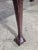 Pair Henkel Harris Chippendale Style Mahogany Claw & Ball Side Tables End Table For Sale - Image 12 of 14