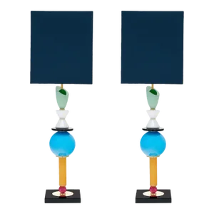 Murano Glass Colorful Lamps