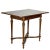 The French Style Fold Over Game Table is a luxurious piece of furniture featuring a satinwood inlay with brass ware...