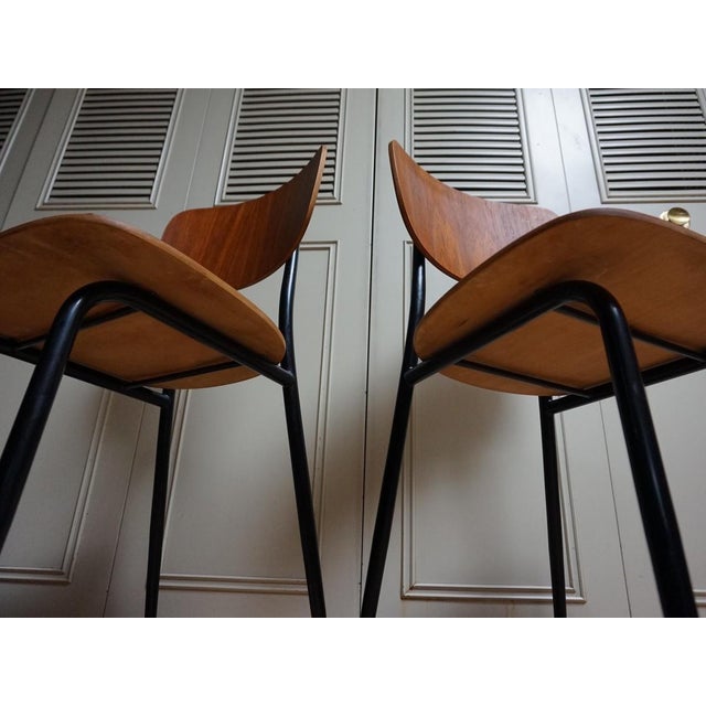 Wood Mid-Century Scandinavian Teak Chairs, 1960s, Set of 2 For Sale - Image 7 of 18