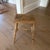 19th Century English Rustic Weathered Wooden Stool With Turned Legs For Sale In New York - Image 6 of 11