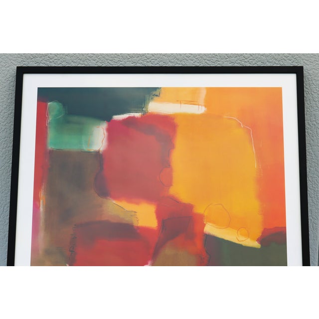 Nancy Ortenstone Ode to Joy Abstract Expressionism Artwork Print, Framed For Sale - Image 10 of 13