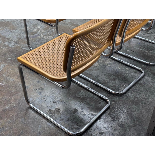 Marcel Breuer Cesca Dining Chairs, Set of Four For Sale In San Francisco - Image 6 of 12