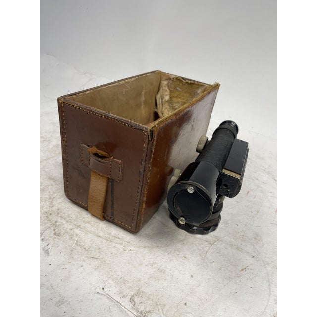 Vintage English Theodolite, 1940s For Sale - Image 9 of 14