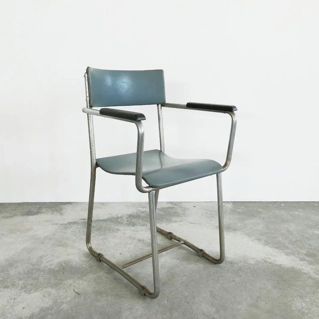 1930s D3 Tubular Armchairs by Paul Schuitema, 1930s, Set of 3 For Sale - Image 5 of 8