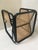 Large Rattan Armchair with Cane Back and Seat For Sale - Image 4 of 16