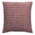 The House of Scalamandré Highland Chenille Pillow, Raspberry Fizz For Sale