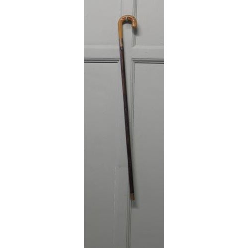Decorative Handled Bamboo Cane Sword Stick A nice piece, the blade is solid and flexible steel with a good point. The...