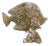 Fish Sculpture in Brass For Sale