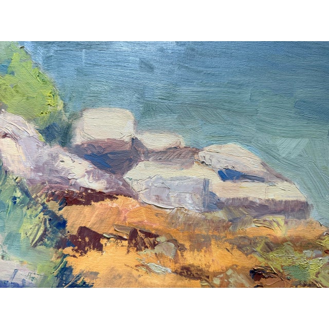 Original Signed Hudson River Valley Landscape Painting For Sale - Image 4 of 5