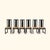 Set of Six BiF Postmodern Black Lacquer Dining Chairs, 1980s For Sale - Image 17 of 17