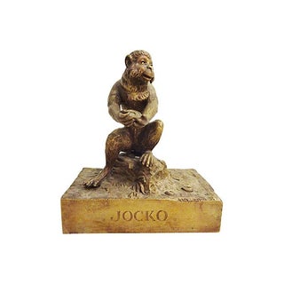 Antique Vienna Bronze of a Monkey Figure For Sale
